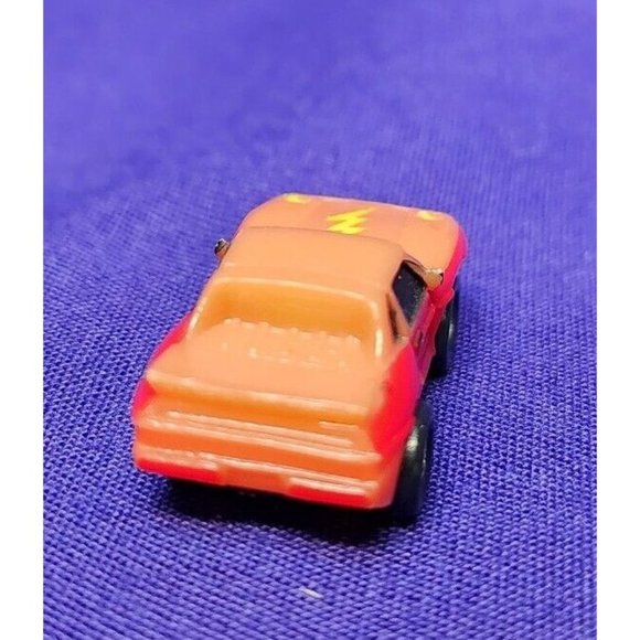 1988 Retro MICRO MACHINES FUNRISE MINI SPORTS CAR Lightening Hood Vintage - Picture 3 of 7